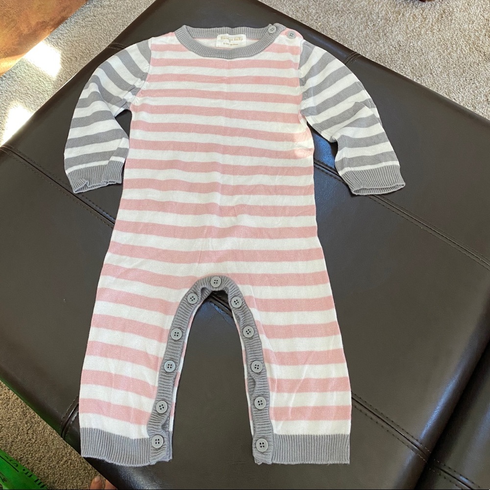 Bamboo Baby 6-12 month play suit